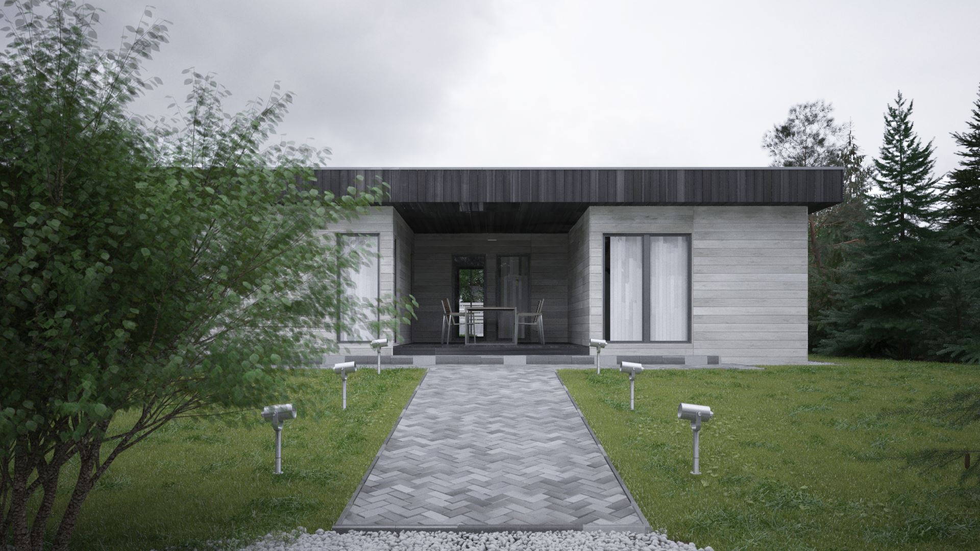 Модификация дома под ключ МК-1 / Дом под ключ Минск - Multihouse